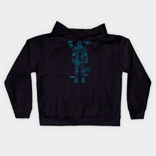 mk 7 hologram Kids Hoodie